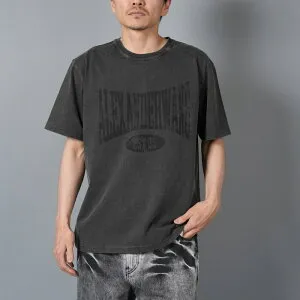 alexander wang / アレキサンダーワン / GRAPHIC SHORT SLEEVE TEE / グラフィック ショートスリーブT (フェデッドブラック) 25春夏 / 国内正規取り扱い