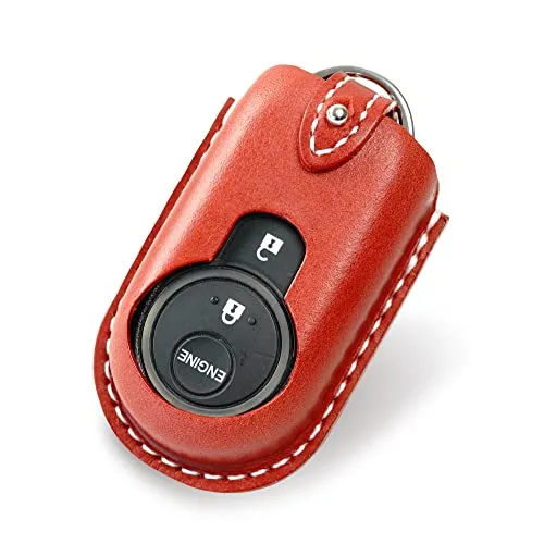 [革茶屋] ホンダ互換 N-ONE互換 N-WGN互換 N-BOX互換 用 エンジンスターターケース 本革 キーケース キーカバー hond@a-sbRD2B