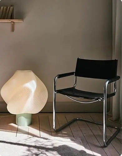 【WNJAPAN】ダイニングチェア 北欧 一人掛け モダン S34 革張り サドルレザー ラウンジ レザー リビング デザイナーズ ホテルライク カンティレバー キャンティレバー リビング 肘無し 国内在庫 CH-10BK [並行輸入品]