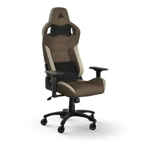 【25日は24時間限定クーポン配布】CORSAIR コルセアゲーミングチェア T3 RUSH Brown V2 通気性 ブラウン CF-9010061-WW(2574305)送料無料