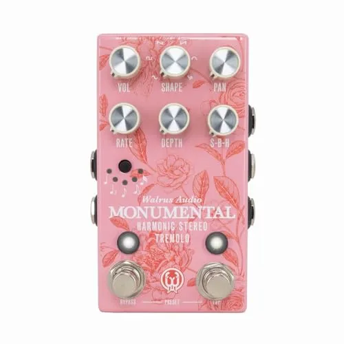 Walrus Audio/Monumental Harmonic Stereo Tremolo WAL-MONUME Black Friday Floral Series 2024 トレモロ