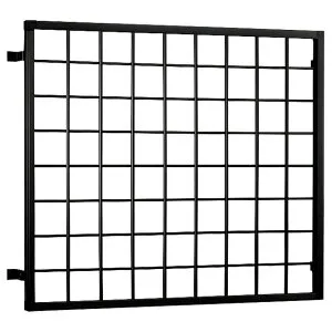 【4月はエントリーでP10倍】 井桁面格子 W495～714×H1187～1376mm オーダーサイズ 壁付け 面格子 窓 アルミサッシ 後付け 防犯 目隠し LIXIL リクシル トステム アルミ面格子 リフォーム DIY ドリーム