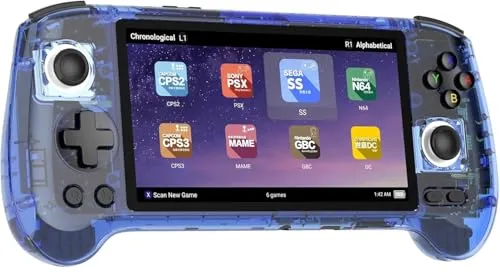 Anbernic RG556 レトロ ハンドヘルド ゲームコンソール Android 13 System Unisoc T820 プロセッサー 5.48 タッチインチ AMOLED スクリーン 5500mAh バッテリー WiFi オンライン DP出力対応