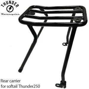 リアキャリア Softail Thunder250専用｜カスタム用 メーカーオプション THUNDER MOTORCYCLES サンダー250 ソフテイル