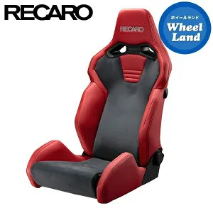 【30日（金）お得なクーポン!!】レカロシート［RECARO］SR-S UT100 CG/RD【アーティフィシャルレザー赤/ウルトラスエード チャコールグレー/アーティフィシャルレザー 赤】【受注生産】【沖縄・