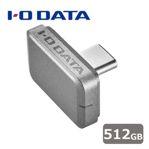 アイ・オー・データ機器｜I-O DATA USB 5Gbps(USB 3.2 Gen1)対応 USB-C 超小型SSD(Slim SSD) 512GB SSPJ-UTC512B 返品種別B