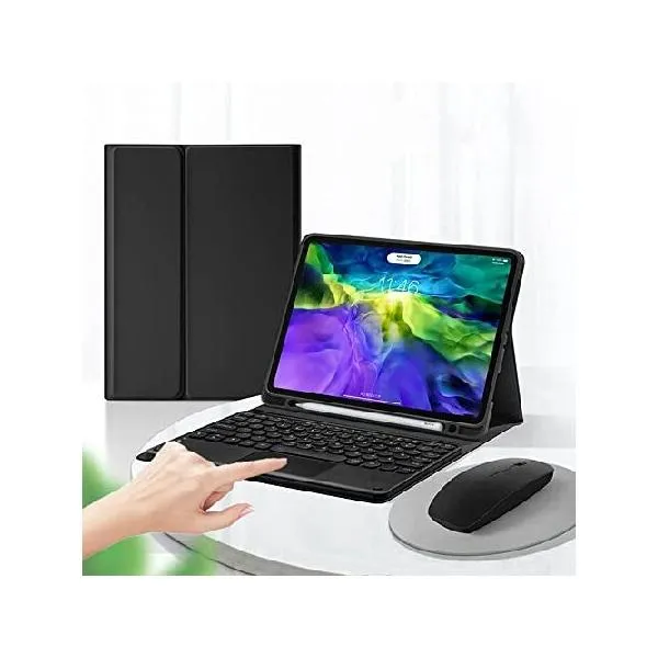 Galaxy Tab S7 11 inch 2020 SM-T870 SM-T875 SM-T878 Touch Keyboard case with Mouse Touchpad S Pen Slot Color Keyboard Ultra-Thin Detachable Wi_並行輸入