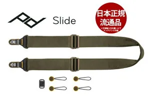 Peak Design スライド カメラストラップ スライド SL-**3【送料無料】 ピークデザイン Slide camera strap ブラック／アッシュ／セージ／ミッドナイト／コヨーテ／オーシャン／エクリプス／ケルプ [02