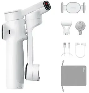 Arashi Vision Flow 2 Pro クリエイターキット AI追跡ジンバル 360度無限パントラッキング 3軸 ホワイト CINSABQB-FLOW205