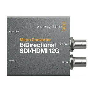 BlackmagicDesign｜ブラックマジックデザイン 〔放送用コンバーター〕Micro Converter BiDirectional SDI/HDMI 12G wPSU CONVBDC/SDI/HDMI12GP