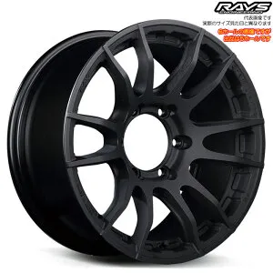 レイズ 57XR-X (B2) 4本 [16×6.0J+5 5H 139.7 φ108.8 ジムニーシエラ JB74W ジムニーノマド JC74W] RAYS gram LIGHTS ブラックグラファイト