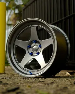 【正規代理店】 KANSEI WHEELS KNP 5スポーク 1本 17インチ 18インチ 19インチ 8.5J 9J 9.5J 10.5J PCD100 112 114.3 120グロスガンメタル ガンメタ カンセイホイール USDM JDM スタンス ドリフ