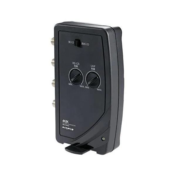 マスプロ 4K・8K放送(3224MHz)対応 UHF・BS・CSテレビ・レコーダーブースター UBCTRW30-P