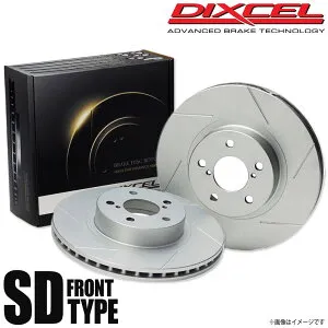 DIXCEL ディクセル ブレーキローター SDタイプ フロント MERCEDES BENZ メルセデスベンツ R129(正規輸入車) SL500 129067 1112675 SD