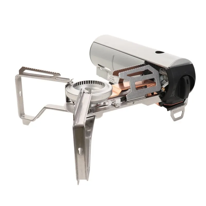 キャンプ バーナー HOME&CAMPバーナー シルバー GS-600SL ガス シングルカセットコンロ 調理器具