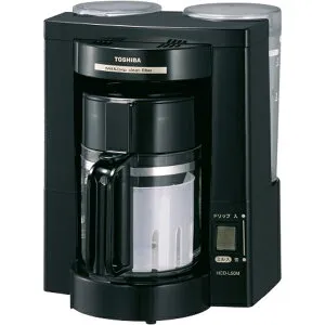 TOSHIBA 東芝 HCD-L50M-K(ブラック) コーヒーメーカー