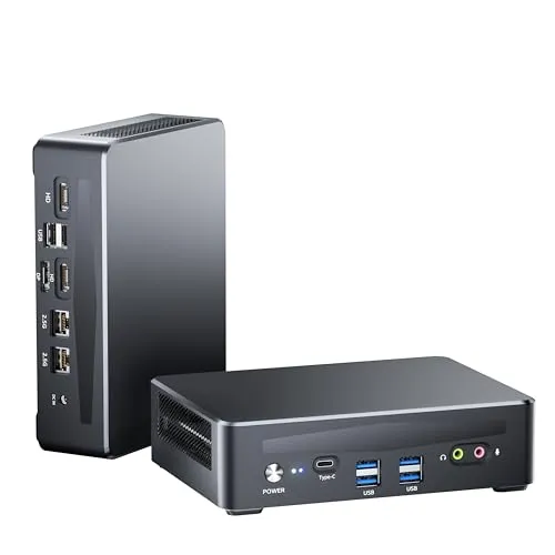 Mini PC 13th Intel i9-13900H (最大5.4GHz) 14C/20T デュアル Thunderbolt 4 ゲーミング ミニコンピューター、クアッドスクリーン 8K 、2X 2.5G LAN、32GB DDR5 1TB NVMe