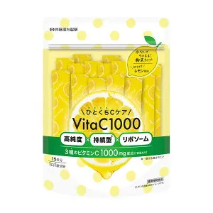 【送料お得・まとめ買い×11個セット】井藤漢方製薬 ひとくちCケア VitaC1000 粉末スティックタイプ 15袋