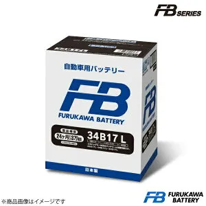 古河バッテリー FB SERIES/FBシリーズ ザッツ LA-JD1 2002～2007 2WD(NA/ターボ) 新車搭載:28B17R 1個品番:FB34B17R 1個