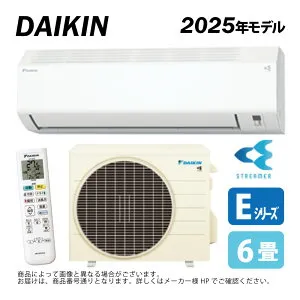 廃番 ≠【地域に拠りあす楽 在庫あり】◎ダイキン《S225ATES-W》 (F225ATES-W + R225AES) 6畳・R07 : ルームエアコン・冷暖・除湿・Eシリーズ・∴ホワイト(S224ATES-Wの後継) DAIKIN