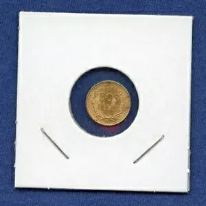 ゴールド 1945 月 メキシコ ドス ペソ 1945-Mo MS BU 未流通 #07 2 ペソ