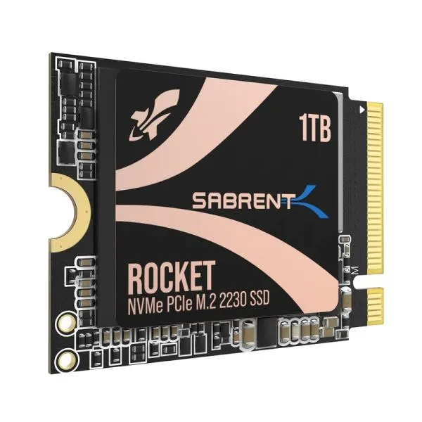 SABRENT SSD 1TB、M.2 SSD 1TB、NVMe 1TB PCIe 4.0 M.2 2230、内蔵SSD速度最大4750MB