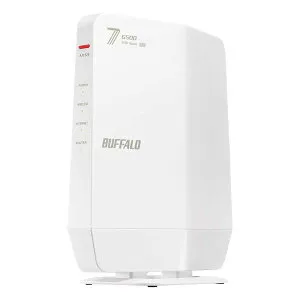 【25日は24時間限定クーポン配布】BUFFALO バッファローWi-Fi 7 11be 対応デュアルバンドWi-Fiルーター 5764+688Mbps AirStation ホワイト WSR6500BE6P/DWH(2663314)送料無料