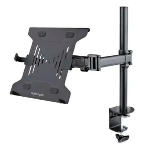 StarTech.com A-LAPTOP-DESK-MOUNT ノートパソコンアーム/モニターアーム両用/1画面/最大34インチディスプレイ/VESA対応/耐荷重：ノートPC4.5kg、モニター8kg