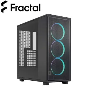 Fractal Design｜フラクタルデザイン ATX/microATX/Mini-ITX対応 ミドルタワー型PCケース Epoch Black TG RGB Light tint（ブラック） FD-C-EPO1A-04