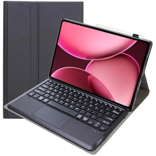 Wireless Bluetooth Keyboard Cover for Oppo Pad 4 Pro (13.2"), Keyboard Case & Trackpad Mouse