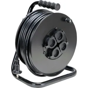 TRUSCO トラスコ中山 電工ドラム ジェネラルリール30m 屋外用 [ODL-30MBK] ODL30MBK 販売単位：1 送料無料