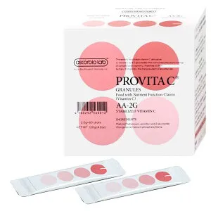 【最大10倍増量中★ お買い物マラソン期間限定】プロビタC PROVITAC 120g (2.0g×60包) 1箱 【 全国一律 送料無料 】サプリメント ビタミンc サプリ 粉末 日本 顆粒状 パウダー 分包 美容 健康 栄養