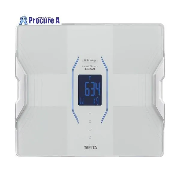 TANITA 体組成計 インナースキャンデュアル RD-916L-WH ■▼337-4348 RD-916L-WH 1個