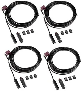 イクリプス(ECLIPSE) オプション 4*4デジタルTVフィルムアンテナキット DTVF-S01 ECLIPSEナビAVN-LS01/02シリーズ用 デンソーテン DENSO TEN