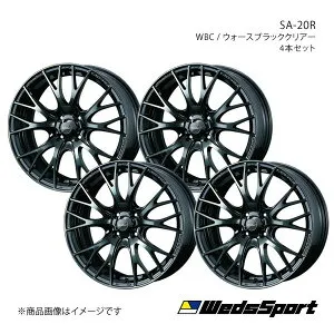 WedsSport/SA-20R アイシス 10系 アルミホイール4本セット【16×7.0J 5-114.3 INSET52 WBC】0072724×4
