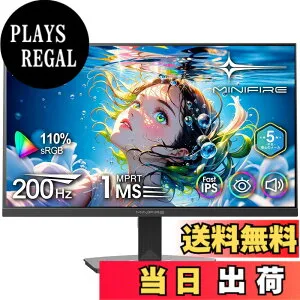 【送料無料】Minifire モニター 色：鈍色、サイズ：24インチ200Hz