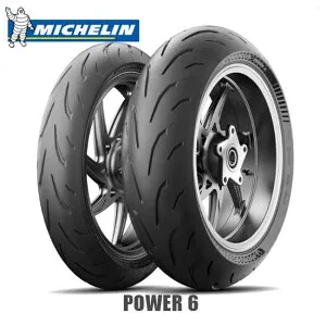 正規販売店 ミシュラン/MICHELIN POWER6 パワー6 120/70ZR17＆190/50ZR17 フロントリア前後セットタイヤ GSX1400 ZZR1400/ZX-14