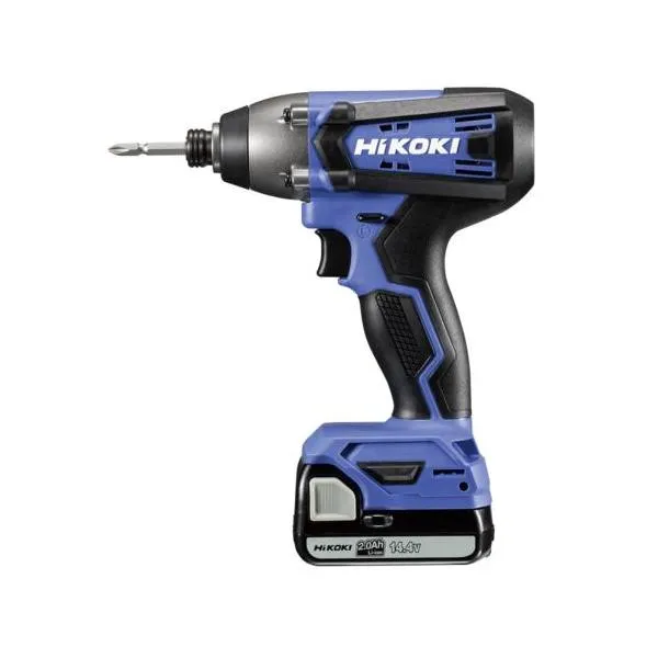 【長期保証付】ハイコーキ(HiKOKI) FWH14DF 2BG 14.4V コードレス インパクトドライバ 蓄電池×2個 充電器 ケース付