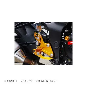 BABY FACE (ベビーフェイス) バックステップ 4ポジション 正/逆チェンジ可能 ブラック GSR750 002-S015BK