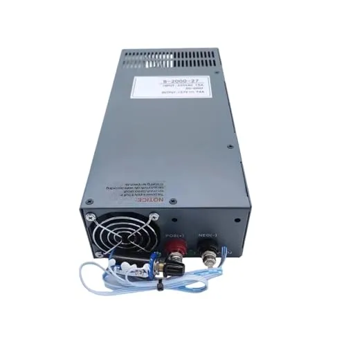 2000W 1500W 1000W 調整可能スイッチング電源 220V AC-DC 12V～300V 変圧器アダプター LEDドライバー 強力な放熱性、低騒音(0-24V,2000W)