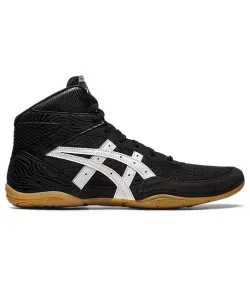 獲得ポイント58pt 23% OFF／SALE 【送料無料】アシックス(asics) レスリングシューズ MATFLEX 7 1081A051-001 メンズ BK／WH 24．5