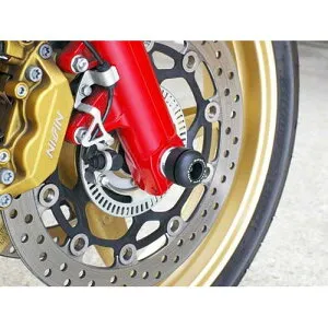 BABYFACE(ベビーフェイス) アクスルプロテクター フロント ブラック YZF-R1[09-14] 006-AY002BK バイク 外装 スライダー・ガード