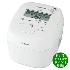 ◆最大3000円CP＋P3倍！！4/25◆象印 炊飯器 4合炊き 炎舞炊き 圧力IH炊飯ジャー NW-UU07-WZ 白 ZOJIRUSHI【転送不可】