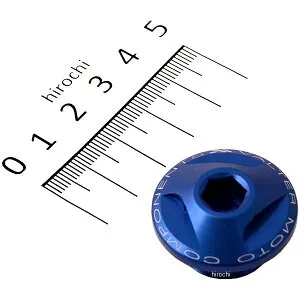 バルターモト Valter Moto オイルフィラーキャップ 08年以降 B-King、08年-14年 GSX1300R隼 Φ20mmxP1.50 ブルー VMC-TOCX01S HD店