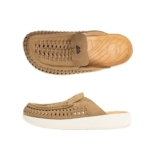 [マリブサンダルズ] SKIPPER MULE サンダル ミュール ユニセックス MS340 TAUPE/OFF-WHITE US 7.0（24.5～25.0cm）