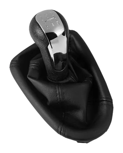 シフトグリップカバー 用 シボレー スパーク 2011 2012 2013 2014 2015 2016 5速車マニュアルギアシフトノブスティックレバーゲイターブーツカバースタイリングアクセサリー(Chrome 5 Speed Set)