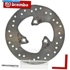 front brake rotor Peugeot 50 Vivacity 1999-2007フロントブレーキディスクローターBrembo. PEUGEOT 50 VIVACITY 1999-2007 Front Brake Disc Rotor BREMBO【並行輸入品】