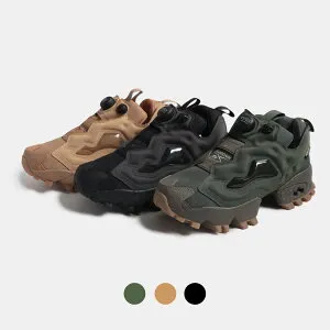 REEBOK リーボック インスタ ポンプフューリー 94 ウィンター スニーカー INSTAPUMP FURY 94 WINTER BLACK CAMEL GREEN ( ブラック 黒 グリーン ベージュ メンズ レディース 100230812 )