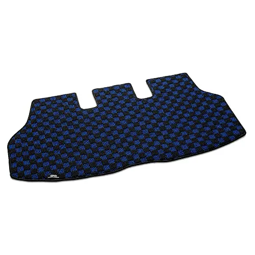 LEXUS(レクサス) RX 型式:TALA10/TALA15/TALH17/AALH10/AALH15/AALH16 年式:R4/11~ ※5人乗 RX350/450h/500h D.A.D ラゲッジマット チェックモデル ブラック×ブルー/オーバーロッ