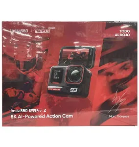 Insta360（インスタ360） CINSBBGA-ACEPRO2MM Insta360 Ace Pro 2（エースプロツー） 8K対応 アクションカメラ デュアルバッテリー マルク・マルケス限定版 ミッドナイト・ブラック